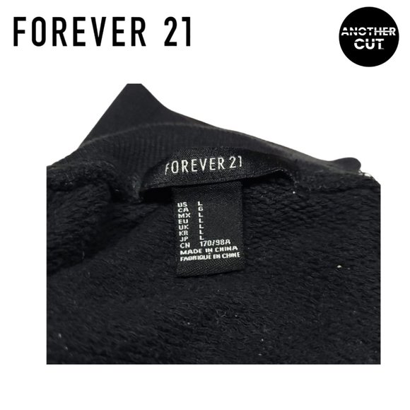 Forever 21 Sweatshirt Comic Graphic Long Sleeve PREOWNED/USED - Picture 4 of 4
